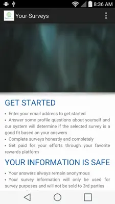 Your-Surveys android App screenshot 5